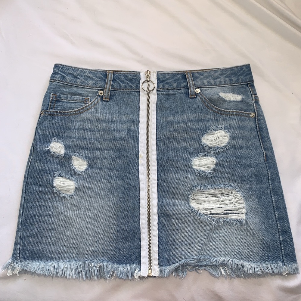 Denim skirt